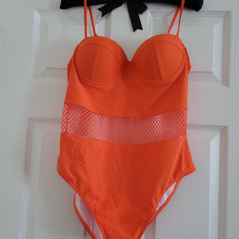 Davi & Dani mesh panel one piece